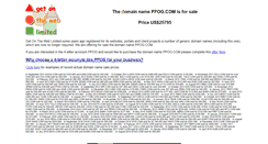 Desktop Screenshot of ppog.com